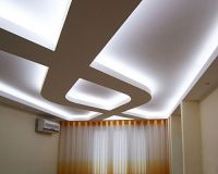 Стрейт таванно осветление с LED лента 4