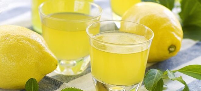 citronový likér