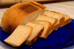 Postranný chléb v pekárně bez kvasnic