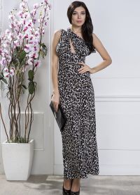 leopard tiskové šaty 2