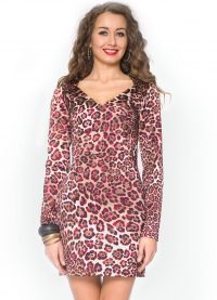 рокля от леопард 6