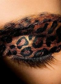 leopard makeup1
