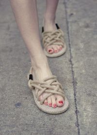 lahki poletni čevlji z vrvjo 12