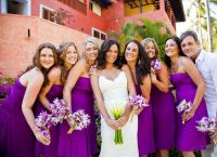 Lilac obleka za bridesmaid 5
