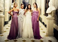 Lilac obleka za bridesmaid 8