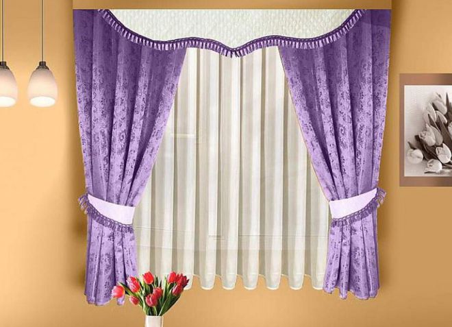 lila zavese