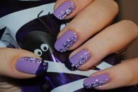 liliowy manicure3