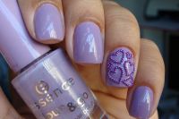 liliowy manicure5