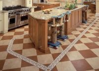 Linoleum kuchyňská podlaha 6