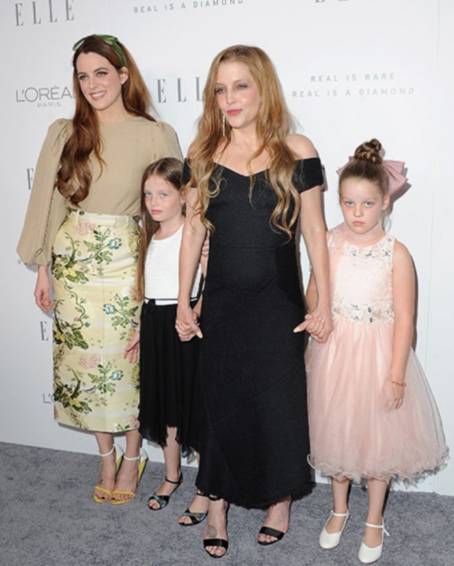 Лиза Мария Пресли с дочками