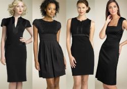 мали модели црне хаљине