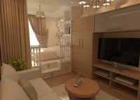 Obývací ložnice - design1