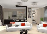Moderní obývací pokoj 5