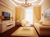 klasický styl obývací pokoj dekorace 1