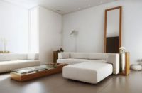 Minimalistický obývací pokoj 6