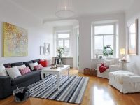 Skandinávský stylový obývací pokoj 4