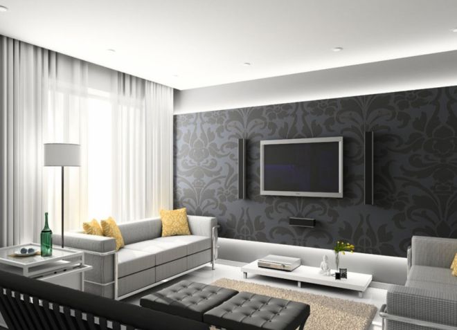 moderní obývací pokoj 2