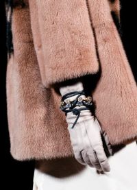 Дълги ръкавици за кожено палто 1