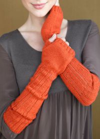 дугих плетених рукавица без прстију2