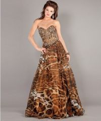 дълга леопардна рокля 3