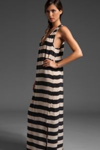 Striped Long Dress 5