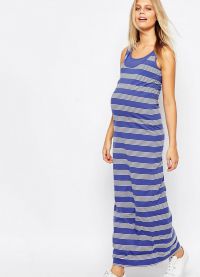 dlouhé letní šaty pro těhotné ženy3