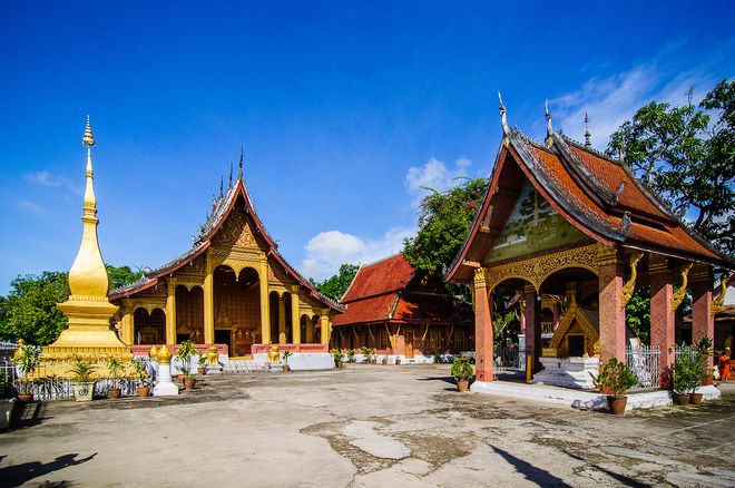 Буддийские храмы в Луанг Прабанге