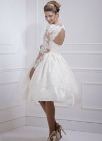 Koronkowe koronkowe suknie ślubne 7