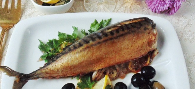 makrela v sojové omáčce na grilu