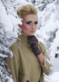 Makijaż na zimową sesję zdjęciową 3
