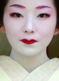 Geisha šminka 7
