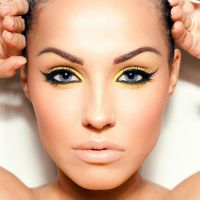 make-up pro světle hnědé se šedo-modrýma očima 8