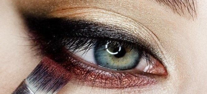 Step-by-step make-up pro modré oči 6