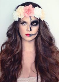 makijaż na Halloween dla dziewczynek 1