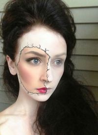 makijaż na Halloween dla dziewczyn 5