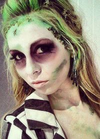 zombi šminka za Halloween 1