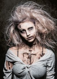 makijaż zombie na Halloween 3