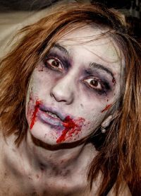 makijaż zombie na Halloween 4