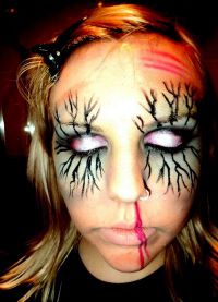 makeup zombie pro Halloween 8