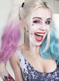 šminka Harley Quinn 4