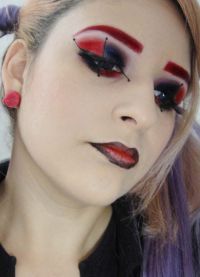 make-up Harley Quinn9