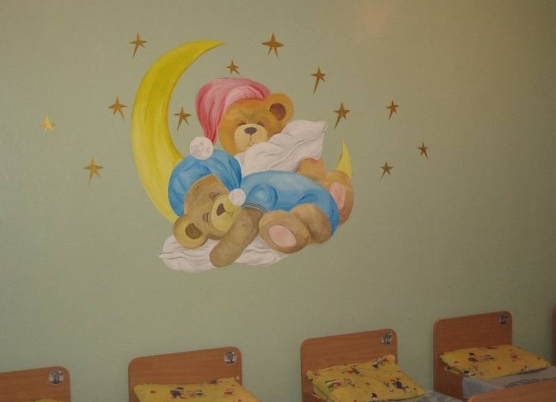 Dekorace ložnice v mateřské škole 3