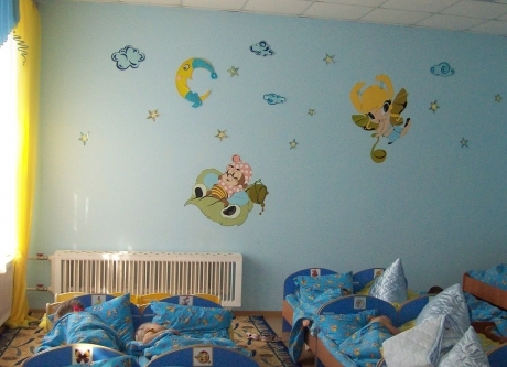 Dekoracja sypialni w przedszkolu 4