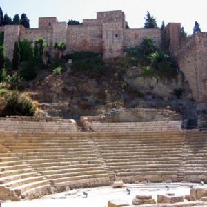 římské divadlo malaga