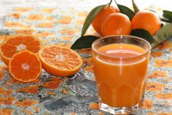 jak zrobić sok z mandarynek