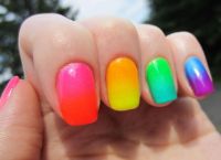 manicure z przejściem koloru5