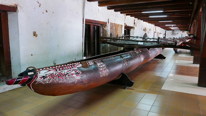 Традиционные балийские лодки в натуральную величину