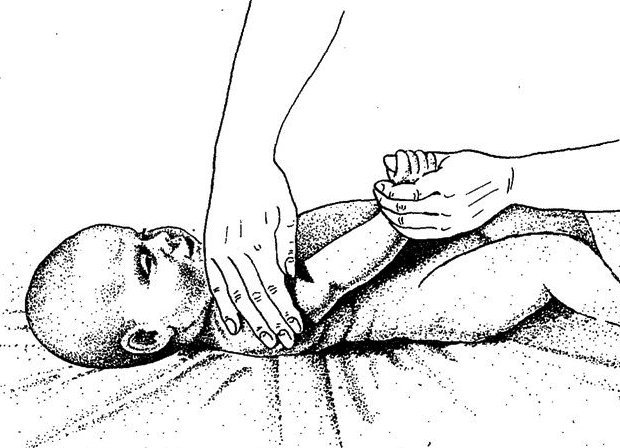 6-mesečna otroška masaža