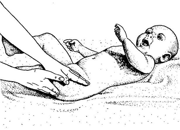 6 mjeseci stara beba masaža 2
