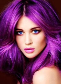 светло лилаво коса 16